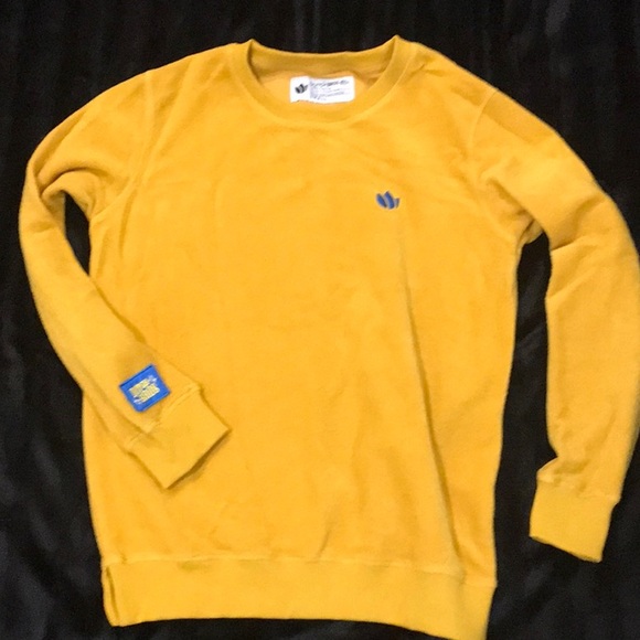 DUTCH BROS  100% Cotton pull over sweatshirt, golden color - Picture 5 of 9